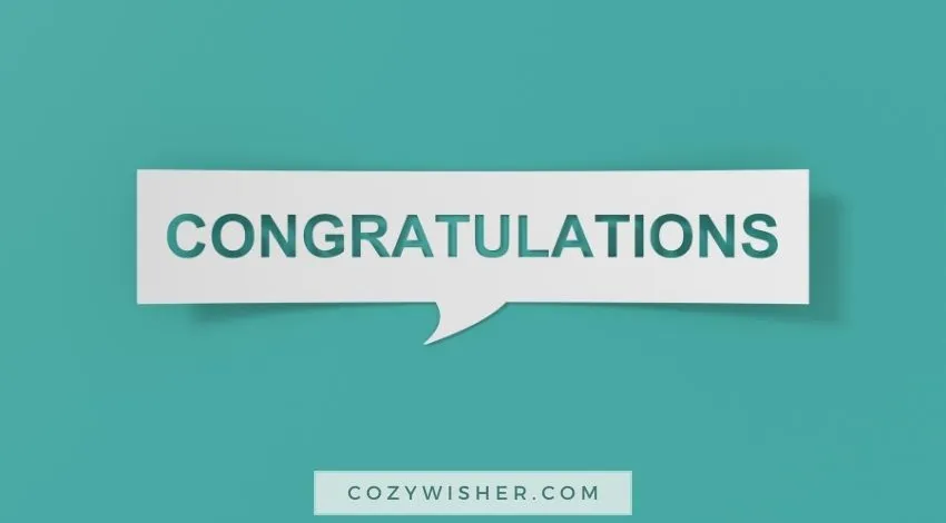 Congratulations Messages gettings