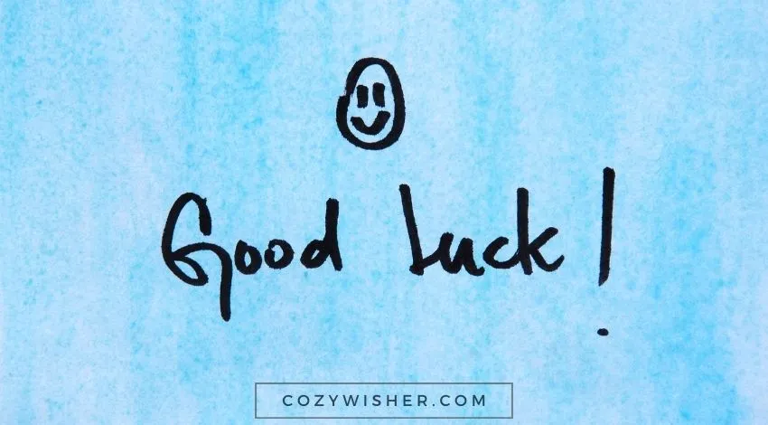 Good Luck Message