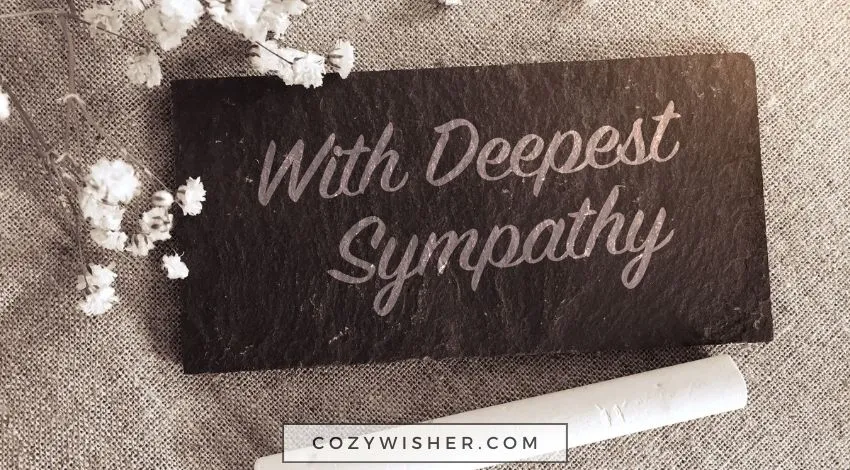 Sympathy Card Messages